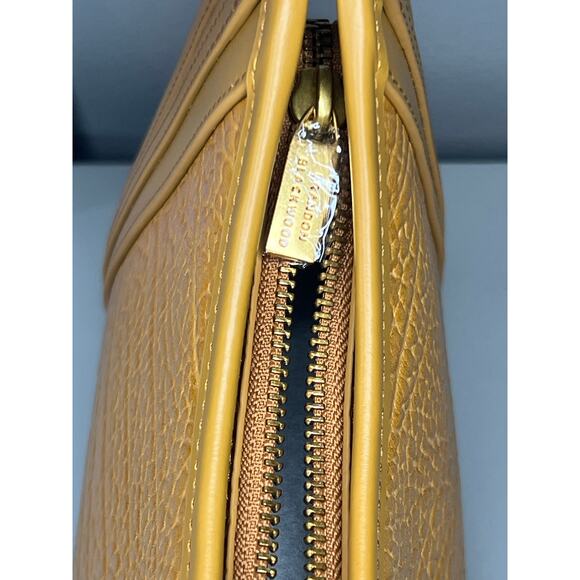 Brandon Blackwood  Jada Bag in Tan Leather with Gold Hardware - Picture 13 of 16